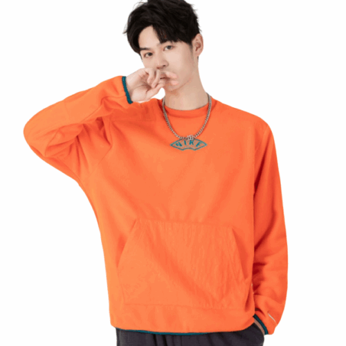 Bluza Nike Sportswear Therma-Fit pomarańczowa