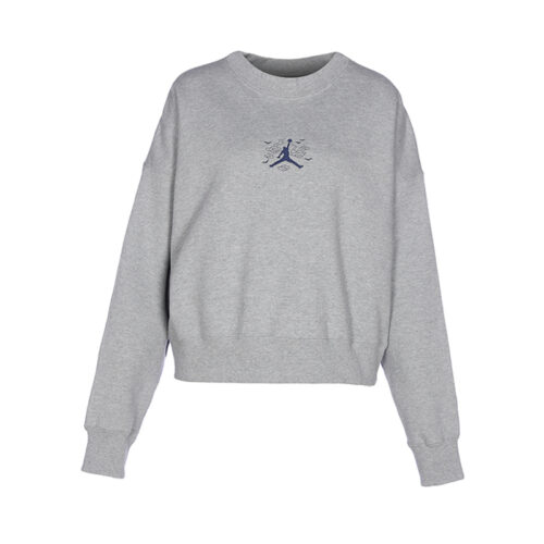 Bluza damska Nike Air Jordan krótka szara