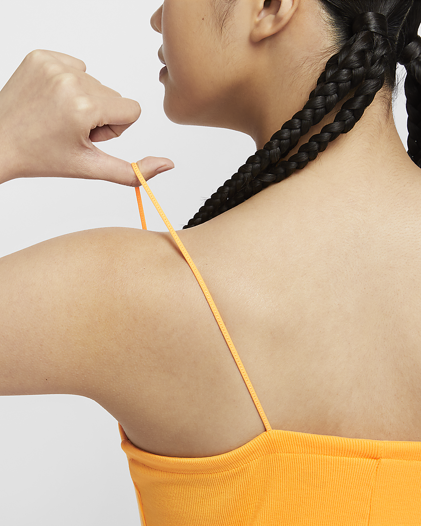 Sukienka Nike Sportswear Chill Knit yellow - obrazek 4