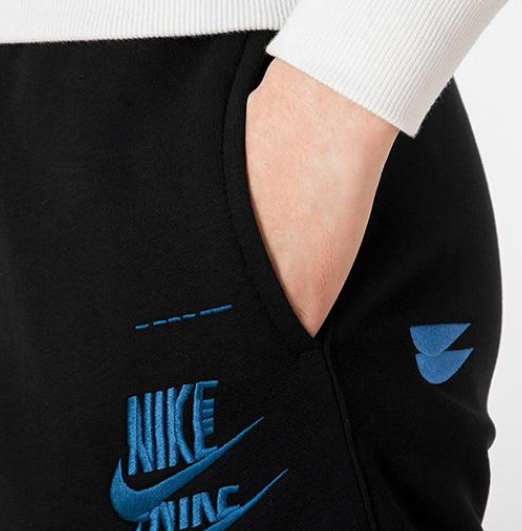 Spodnie Nike NSW Essential+ treningowe czarne - obrazek 5