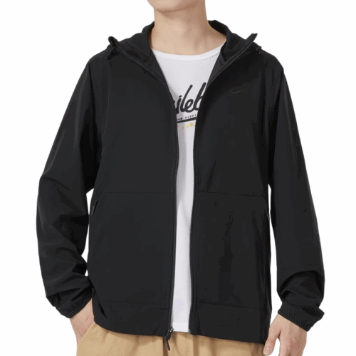 Kurtka męska Nike Repel wodoodporna kaptur black