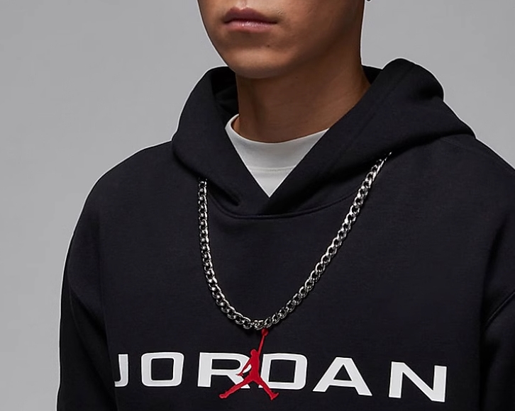 Bluza męska Nike Jordan Essentials kangurka black - obrazek 2