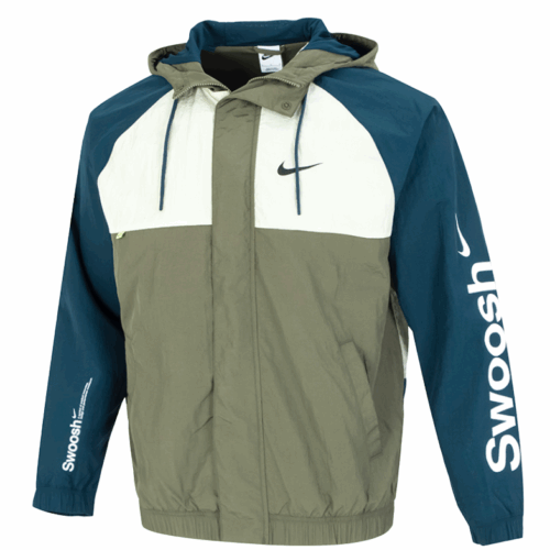 Kurtka Nike Swoosh przejściowa z kapturem