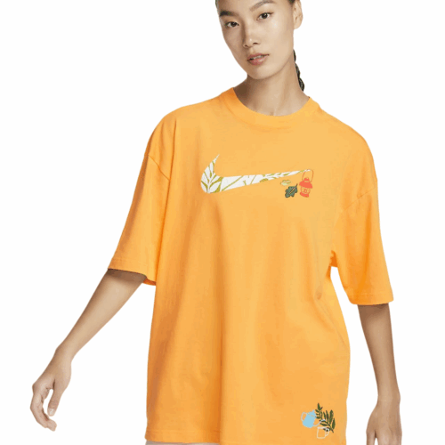 Koszulka damska Nike NSW SWSH żółta