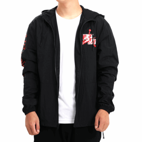 Kurtka Nike Jordan Jumpman kreszowa męska czarna