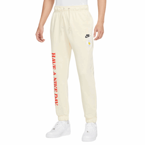 Spodnie dresowe Nike "peace" mleko kokosowe