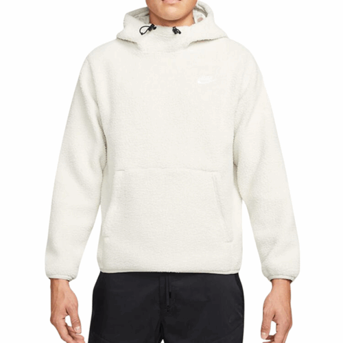 Bluza męska polarowa Nike kaptur white