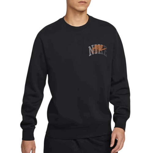 Bluza męska Nike Club Fleece logo czarna