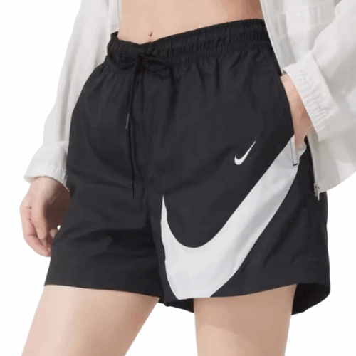 Spodenki damskie Nike Sportswear logo czarne