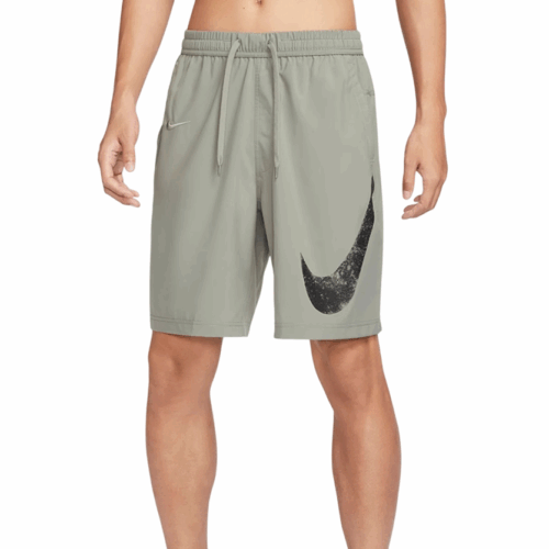 Spodenki treningowe męskie Nike AS logo green