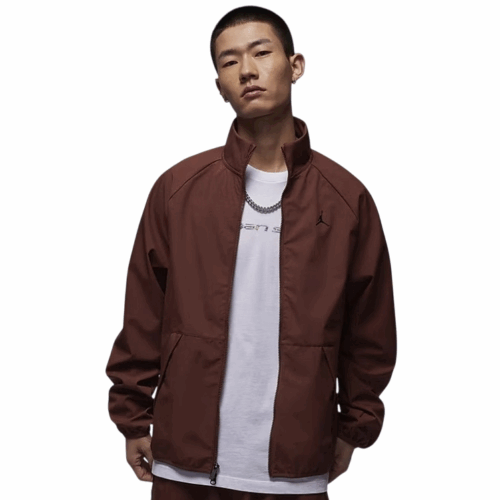 Kurtka męska Nike Jordan przejściowa wiśniowa