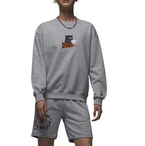 Bluza damska Nike Jordan French Terry szara