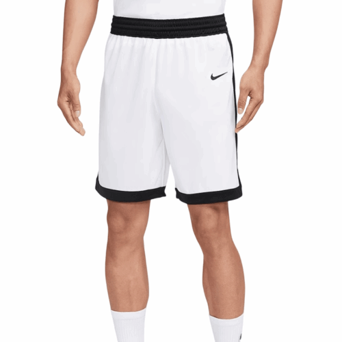 Spodenki treningowe męskie Nike elastyczne białe