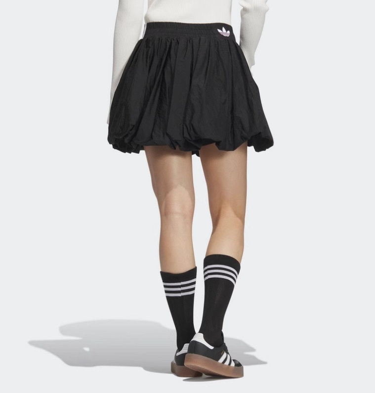 Spódnica Adidas Bubble Skirt czarna - obrazek 2