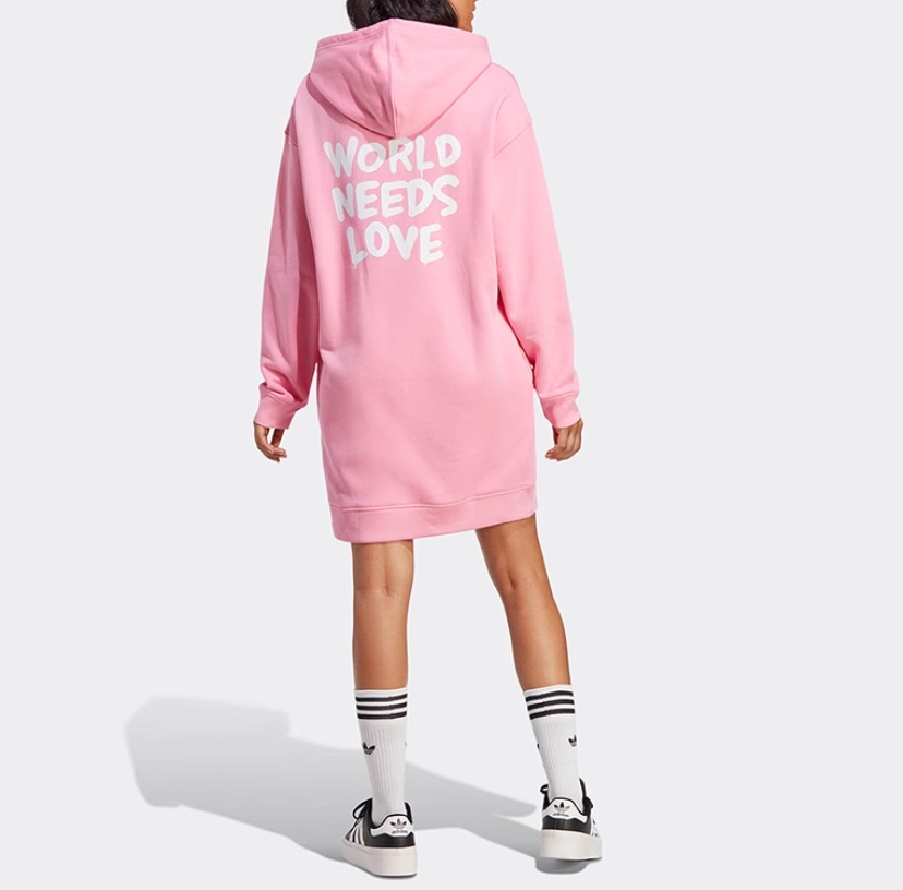 Bluza damska Adidas ANDRE SARAIVA jak sukienka róż - obrazek 2